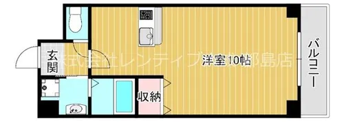 大阪府大阪市城東区成育3丁目【マンション】の間取り