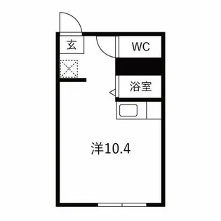 プラザⅠ【3階】の間取り