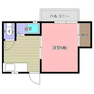 小倉A1【201号室】の間取り