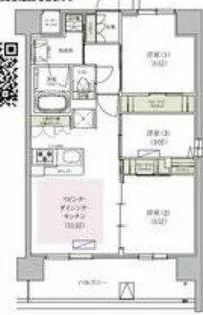 アーバネックス中崎町Ⅱ【7階】の間取り