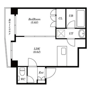 ステージ大通【5階】の間取り