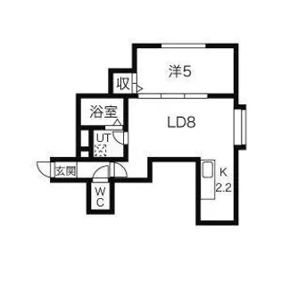 グランデプレシア宮の沢【2階】の間取り