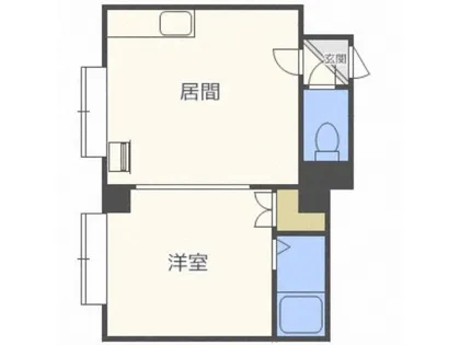 ファインド元町【305号室】の間取り