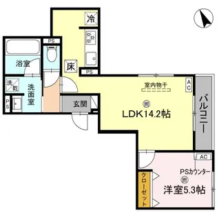 Chainon【1階】の間取り