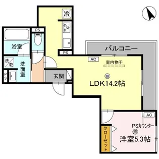 Chainon【2階】の間取り