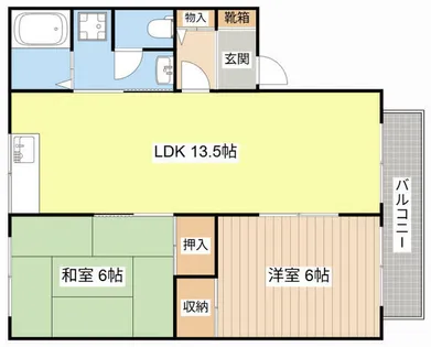 グレース福満【203号室】の間取り