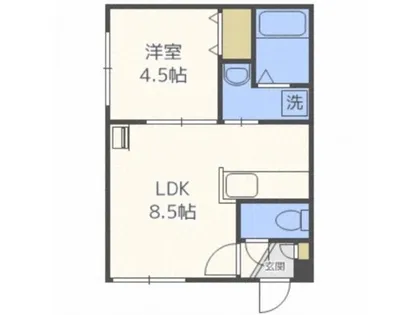 La corte (ラ・コルテ)【1階】の間取り