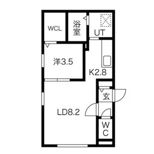 LiveaseN16【4階】の間取り