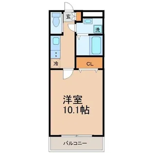 SHIKOKUⅧ【3階】の間取り