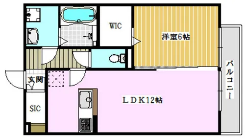 サンライズ【1階】の間取り