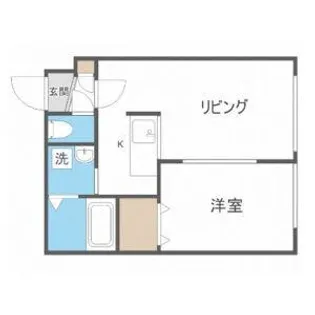 サークヒル学園前【2階】の間取り