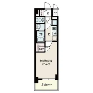 ファーストフィオーレ福島野田Ⅱ【708号室】の間取り