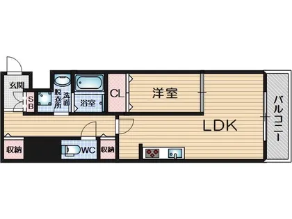 セレノ スクエア【4階】の間取り