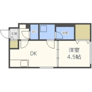 北海道札幌市南区南沢四条3丁目【マンション】の間取り