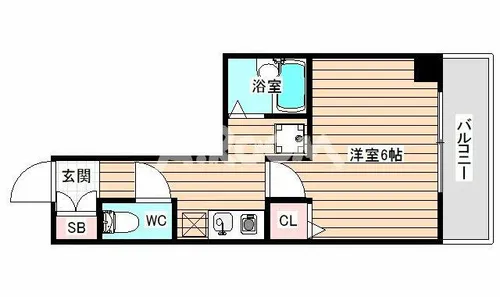 MY西梅田【5階】の間取り