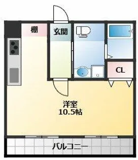 南の風 ラ・サンブラ【2階】の間取り