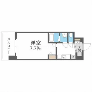 大阪府大阪市東成区中本3丁目【マンション】の間取り