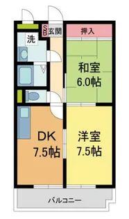 宝塚シャンテリーハイツ【303号室】の間取り