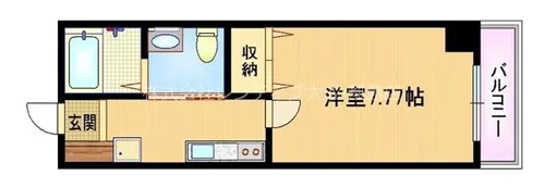 大阪府大阪市城東区中央1丁目【マンション】の間取り