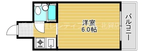 大阪府東大阪市足代北2丁目【マンション】の間取り