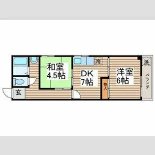 ノアハイツ28【404号室】の間取り