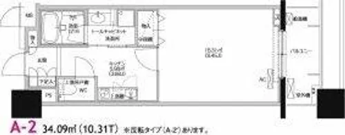 グラン・アベニュー白川公園【7階】の間取り