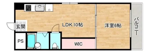 第一有隣マンション【3階】の間取り