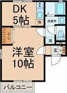 リーフィー【2階】の間取り