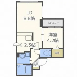 グランドライン【2階】の間取り