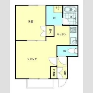 ユニハウス壱番館【2階】の間取り