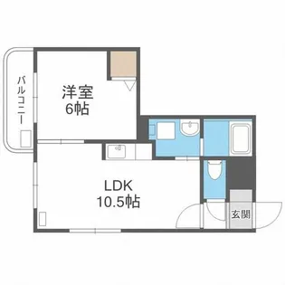 ウイングパーク【4階】の間取り