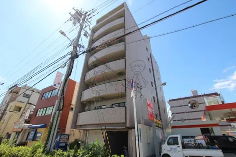 大阪府大阪市東住吉区南田辺3丁目【マンション】の外観