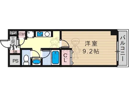 アリヴィオ夕陽ヶ丘【15階】の間取り