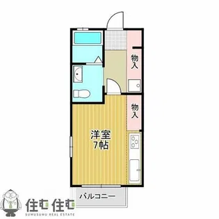 グランシャリオ(西中山町)【2階】の間取り