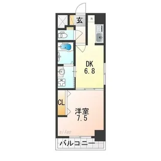 TKM KOHAMA【6階】の間取り