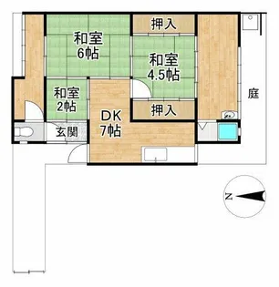 京都府京都市北区紫野上門前町【一戸建】の間取り