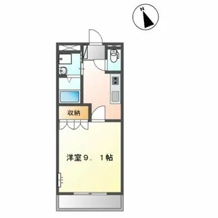 プロスパー【1階】の間取り