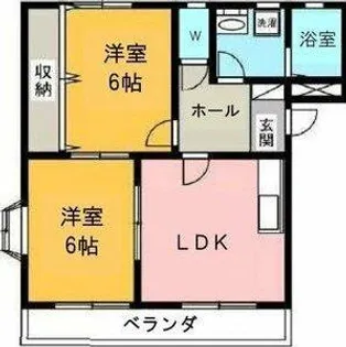 センチュリーパーク【2階】の間取り