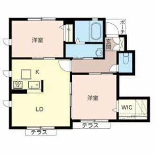 ラ ルーチェ【0103号室】の間取り