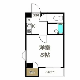 グローハイツ松崎町【403号室】の間取り