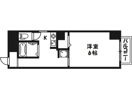 大阪府大阪市北区紅梅町【マンション】の間取り