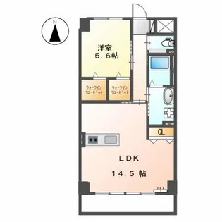 長久手テラス【6階】の間取り