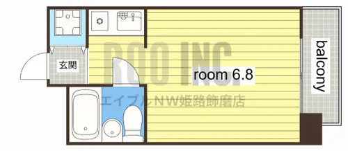 クリーンピア南大路時計台【903号室】の間取り