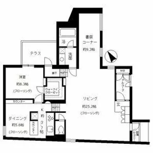 VISCONTI覚王山【4階】の間取り