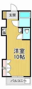 半田マンション【1階】の間取り
