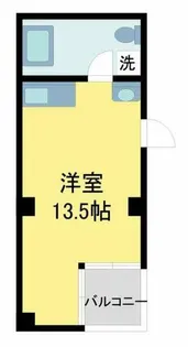 OAZO芦屋上宮川町【501号室】の間取り