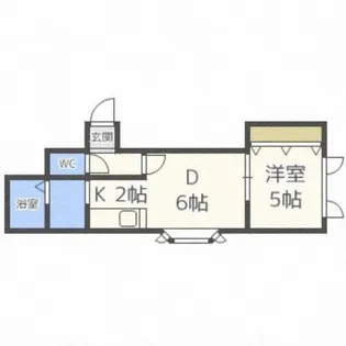 MIU.CO BLD.01【202号室】の間取り