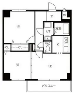 フィラコート北11条【2階】の間取り