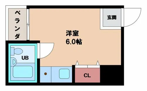 プレアール駒川【4階】の間取り