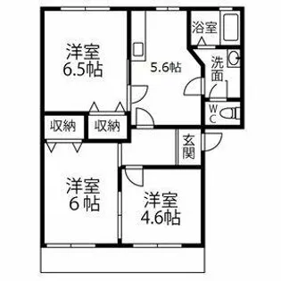 愛知県小牧市久保一色南2丁目【アパート】の間取り